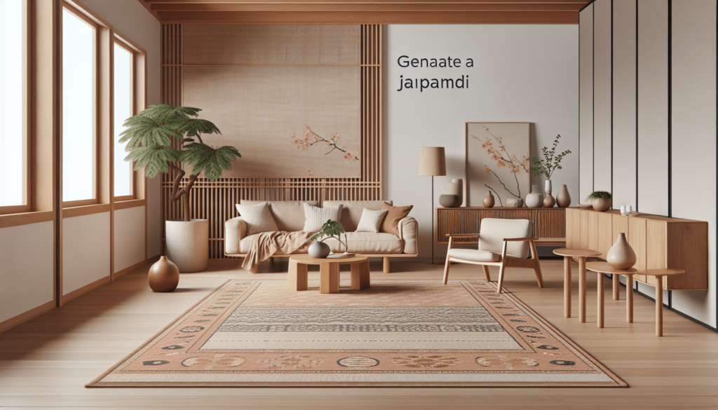 Choosing Rugs to Complement a Japandi Home