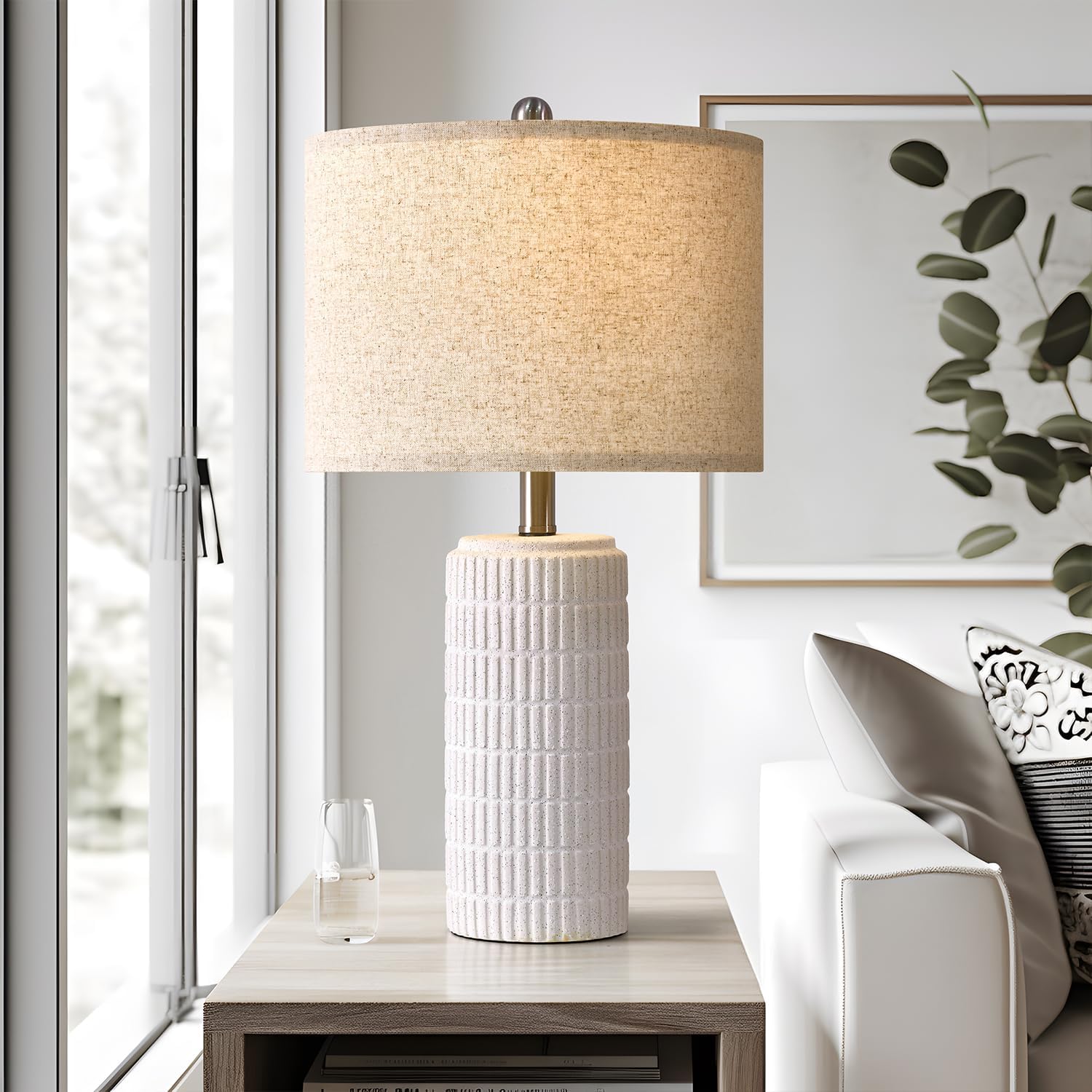 PoKat 23″ Modern Ceramic Table Lamp Review