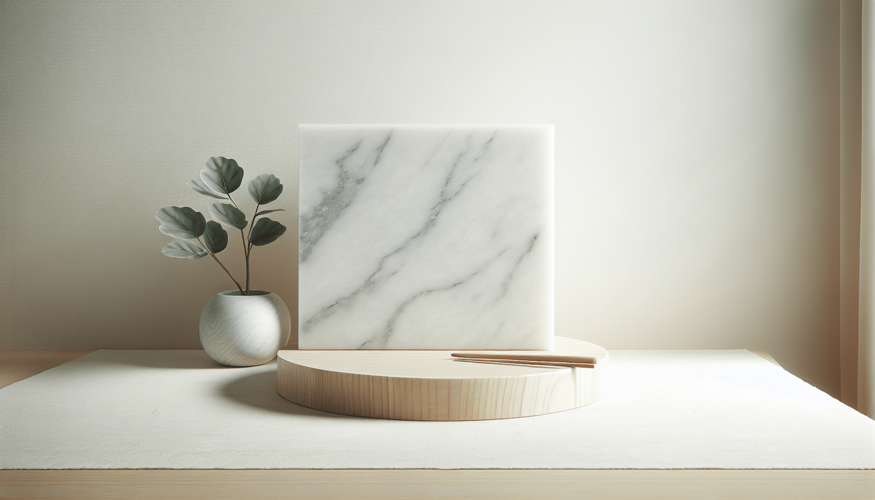 Exploring the Suitability of Marble and Granite for Japandi Interiors