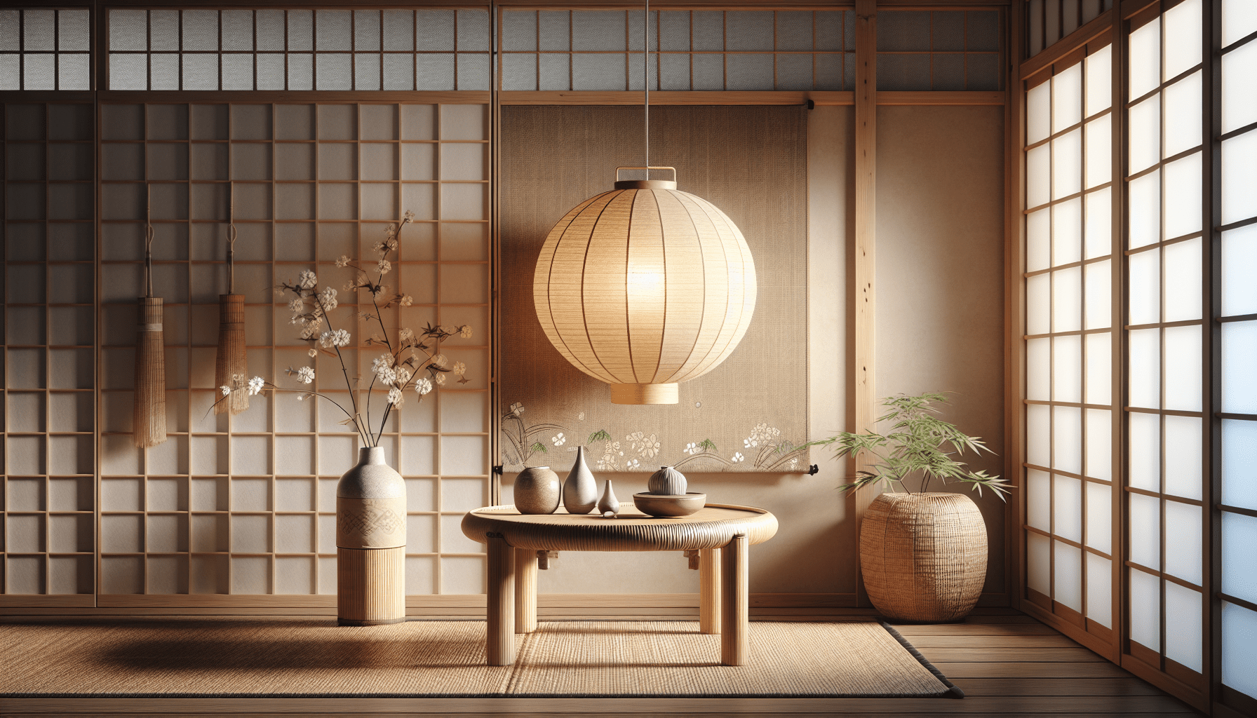 Exploring the Fit of Paper Lanterns in Japandi Decor