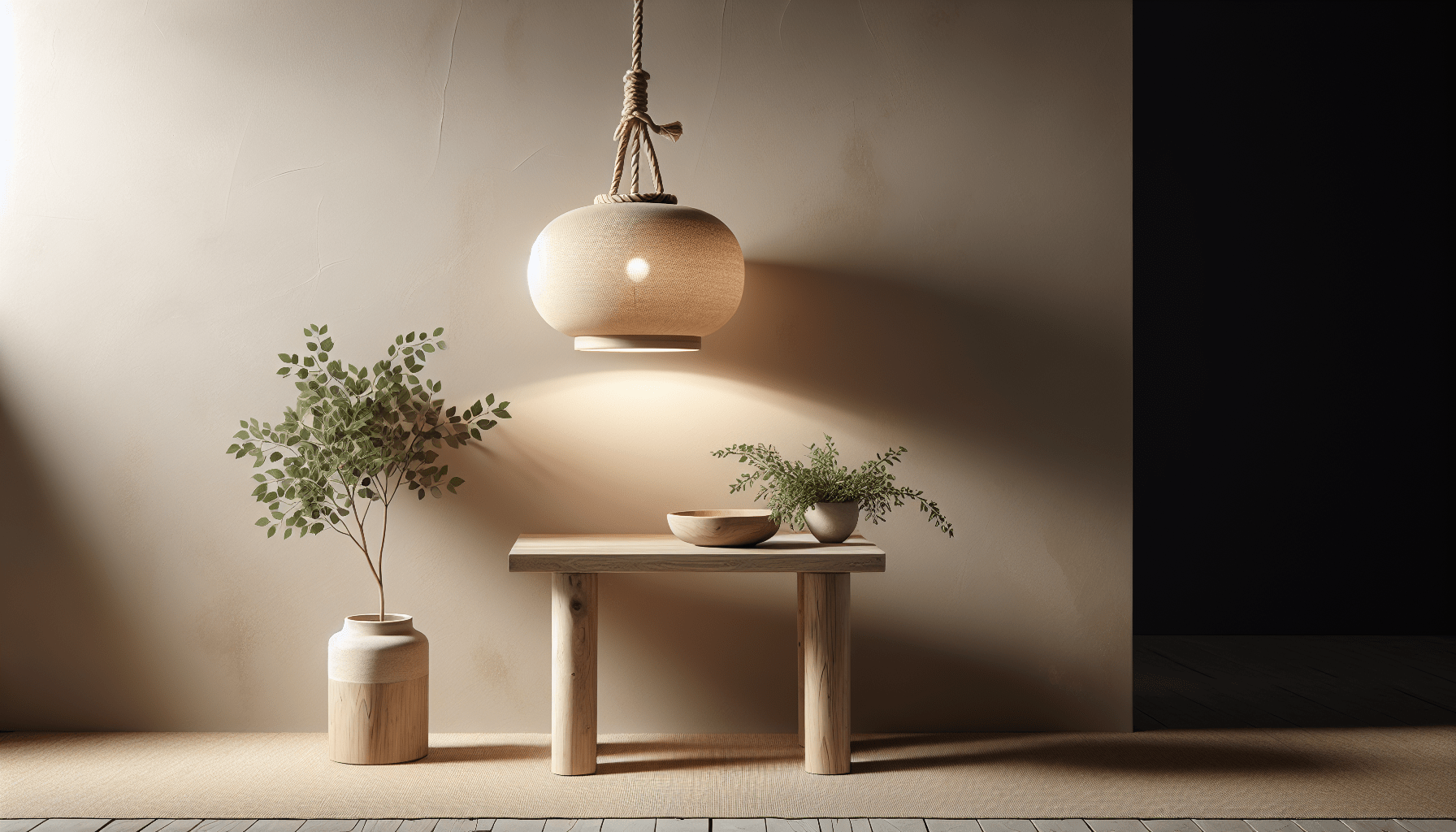 Layering Lighting Techniques for a Japandi Space