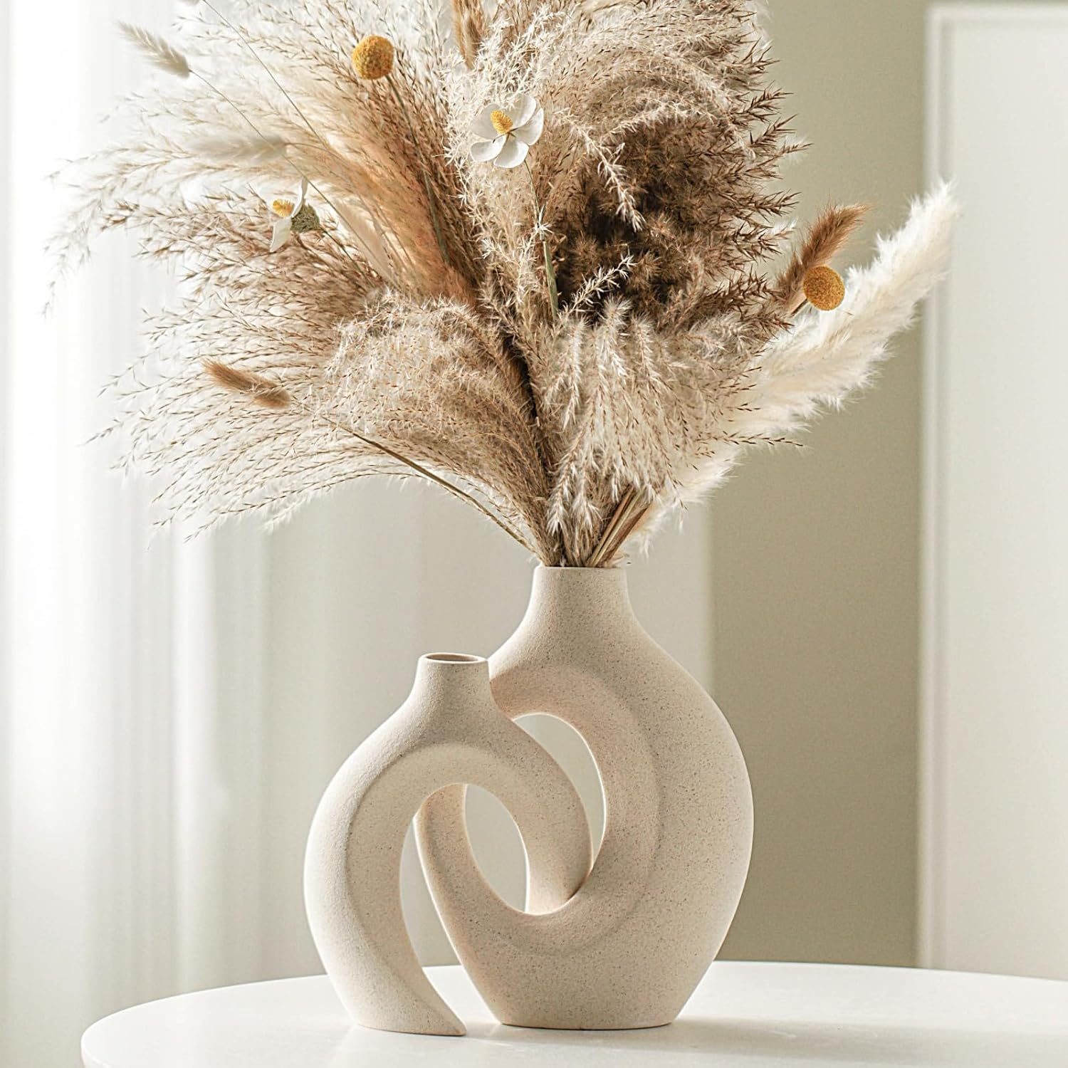 Snuggle Hollow Ceramic Vase Set of 2 Review