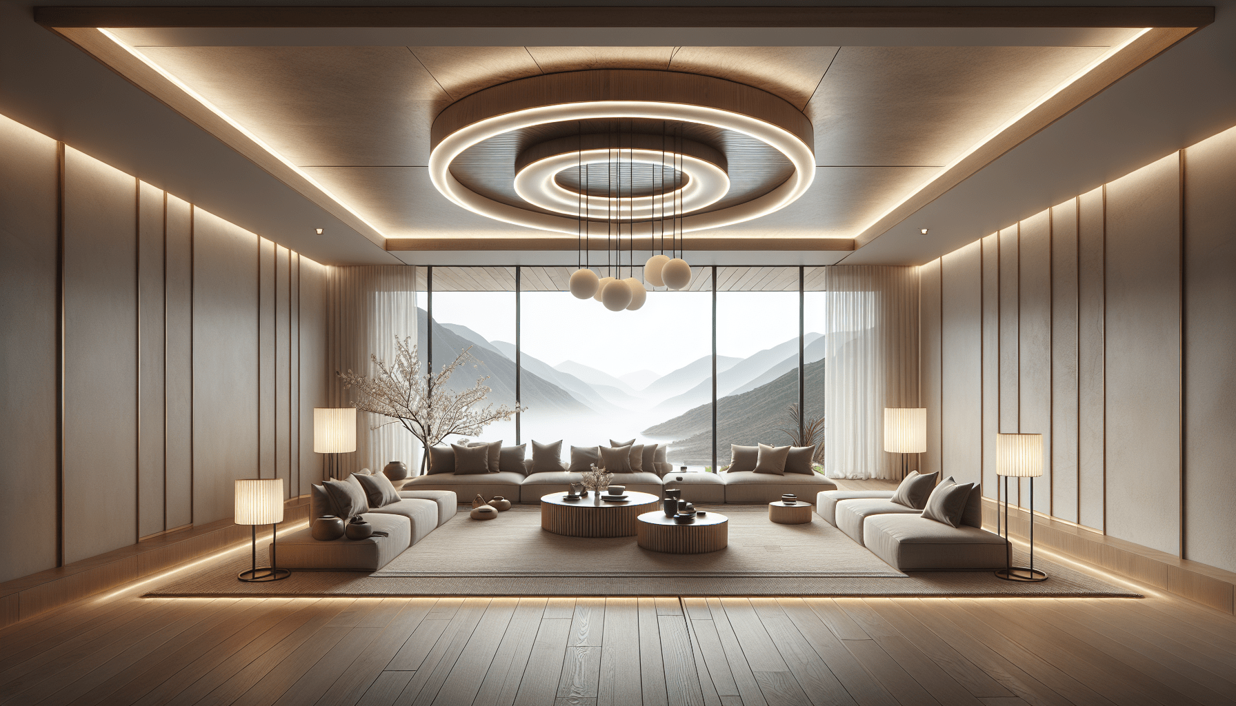 The Role of Recessed Lights in Japandi Design