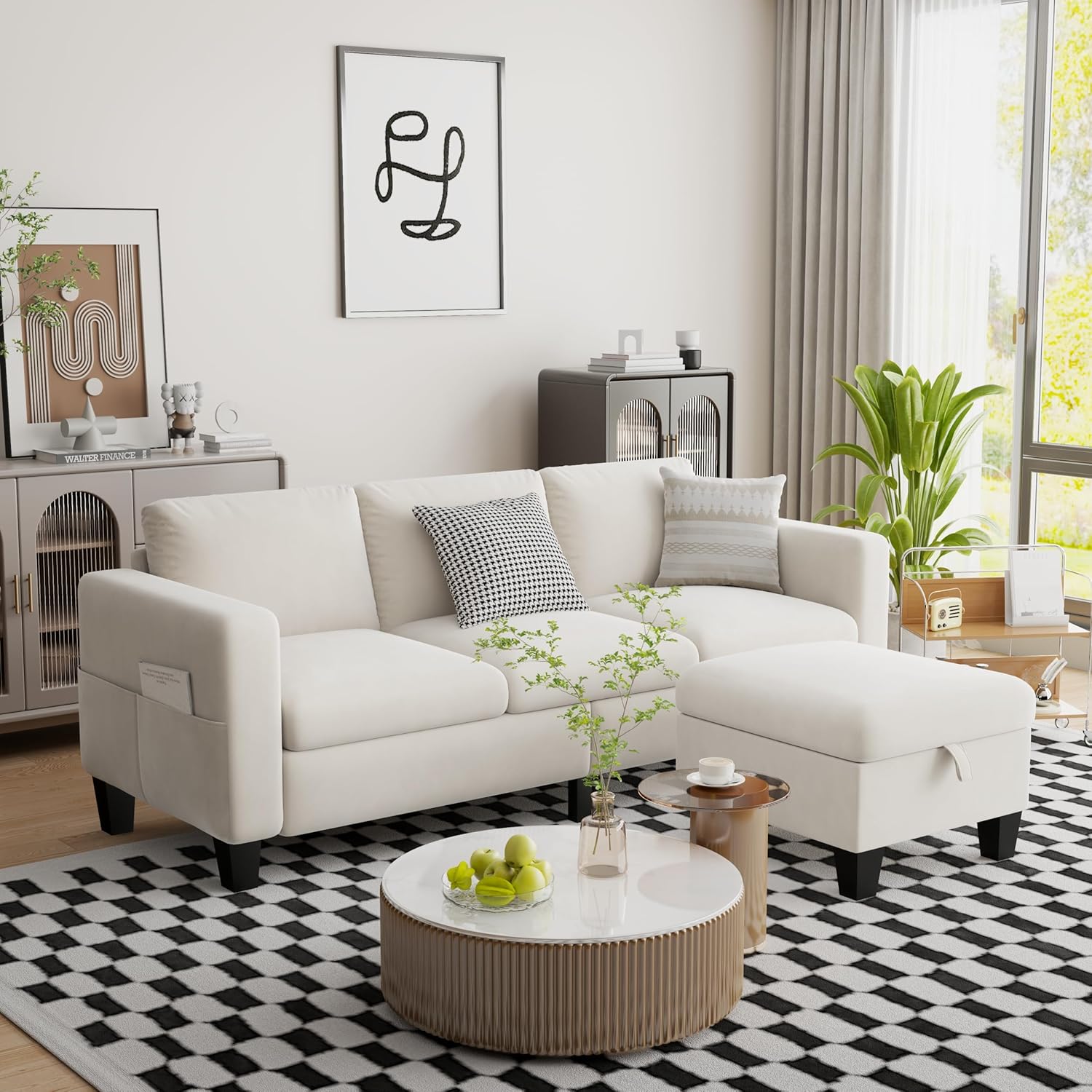 ZeeFu Convertible Sectional Sofa Couch Review