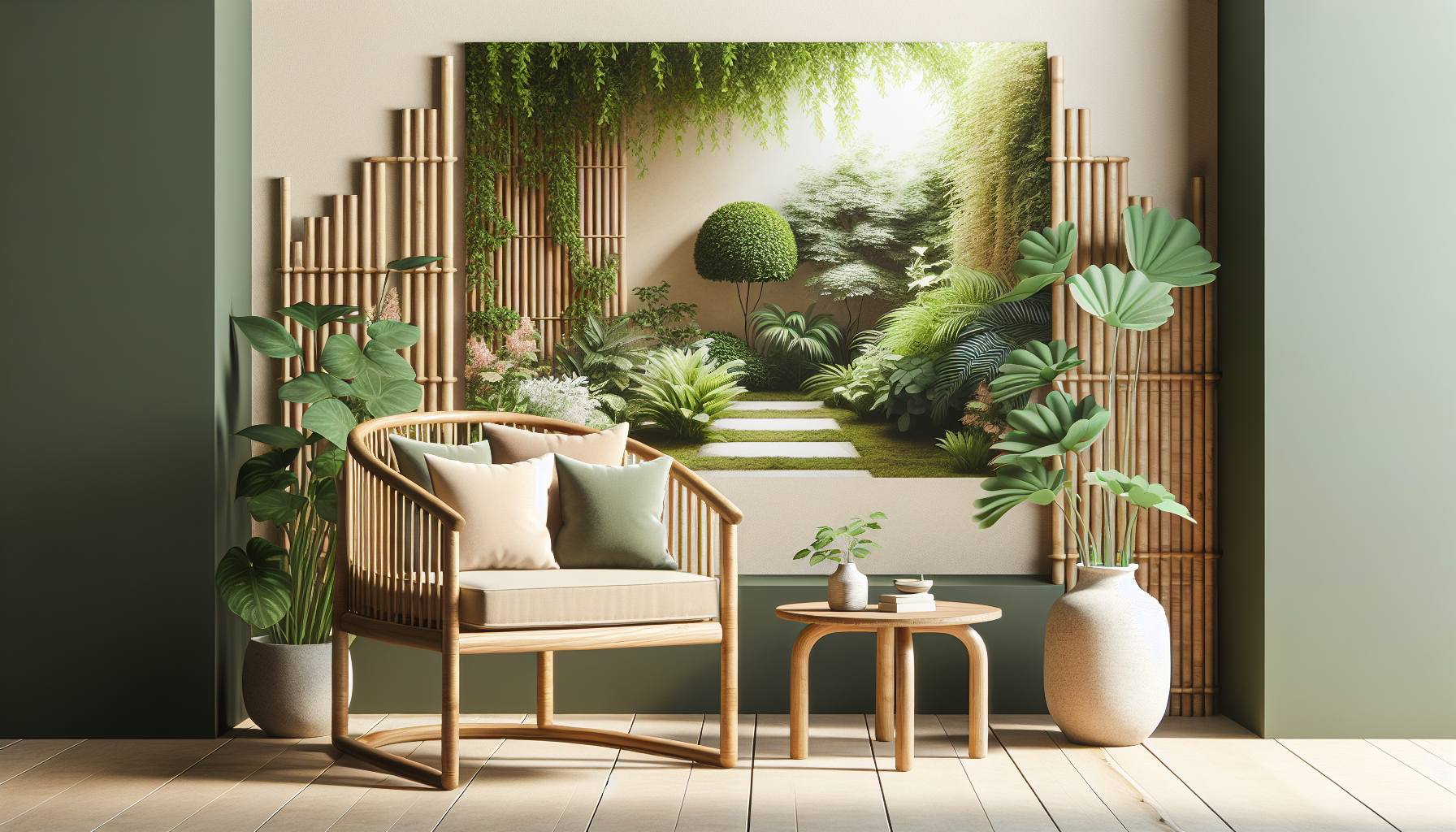 Blending Outdoor and Indoor Japandi Aesthetics