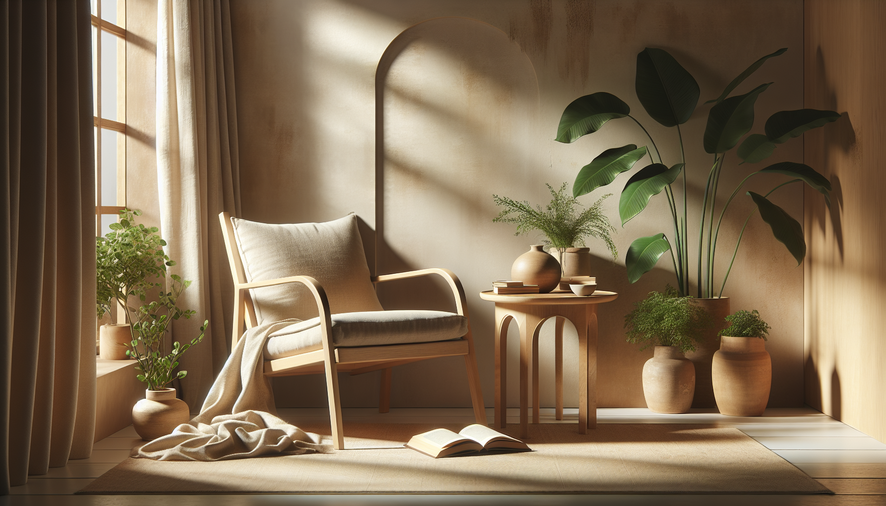 Creating a Japandi-Inspired Reading Nook