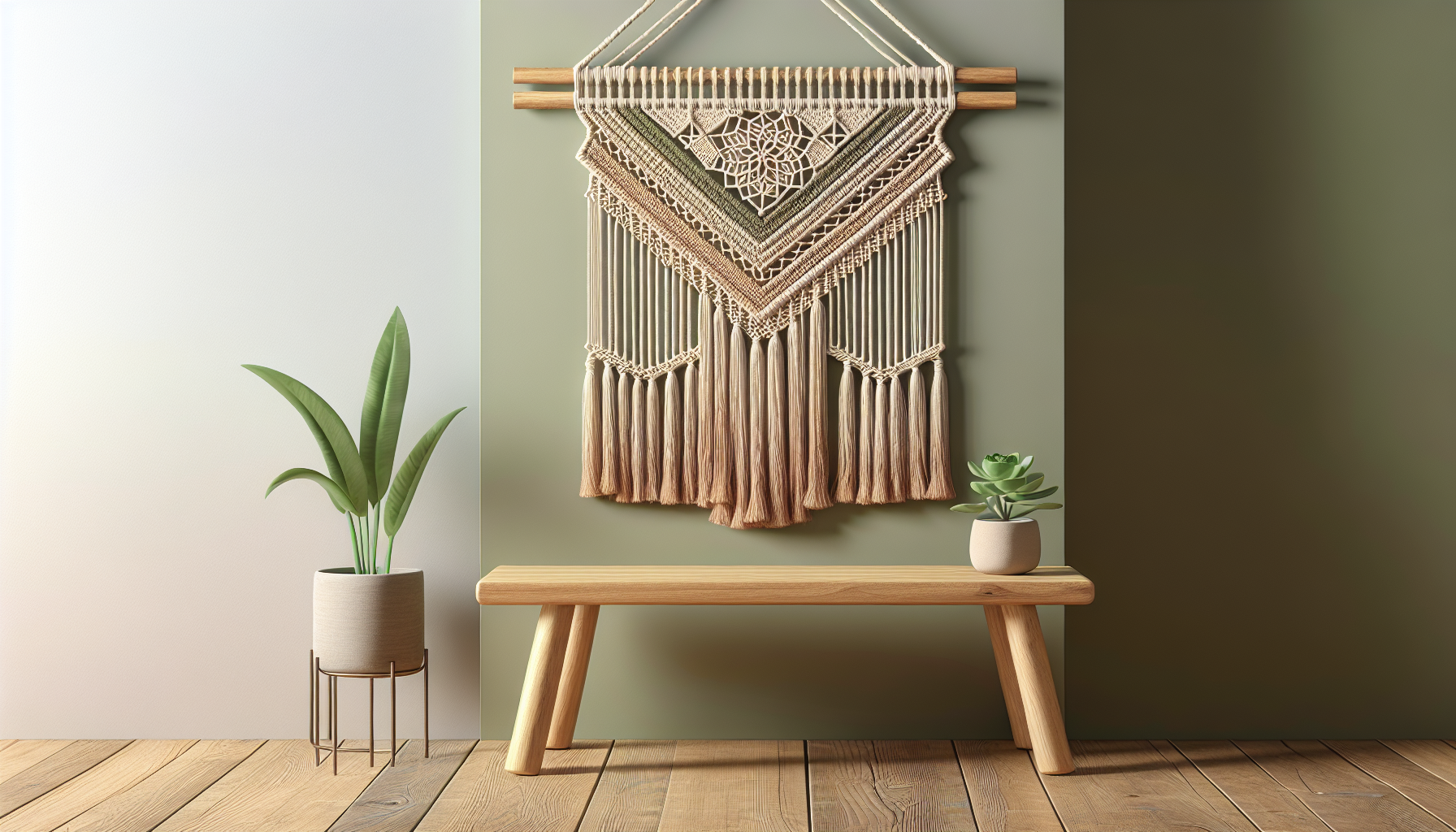 Mixing Japandi with Boho Elements for a Unique Touch