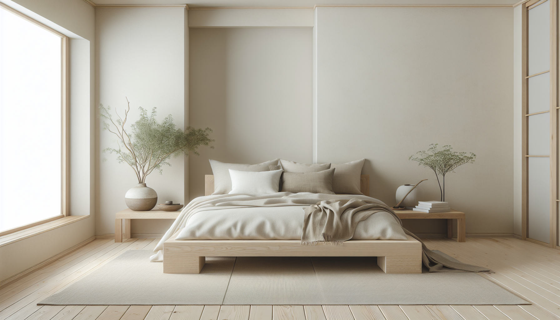 Tips to Make a Small Japandi Bedroom Feel More Spacious