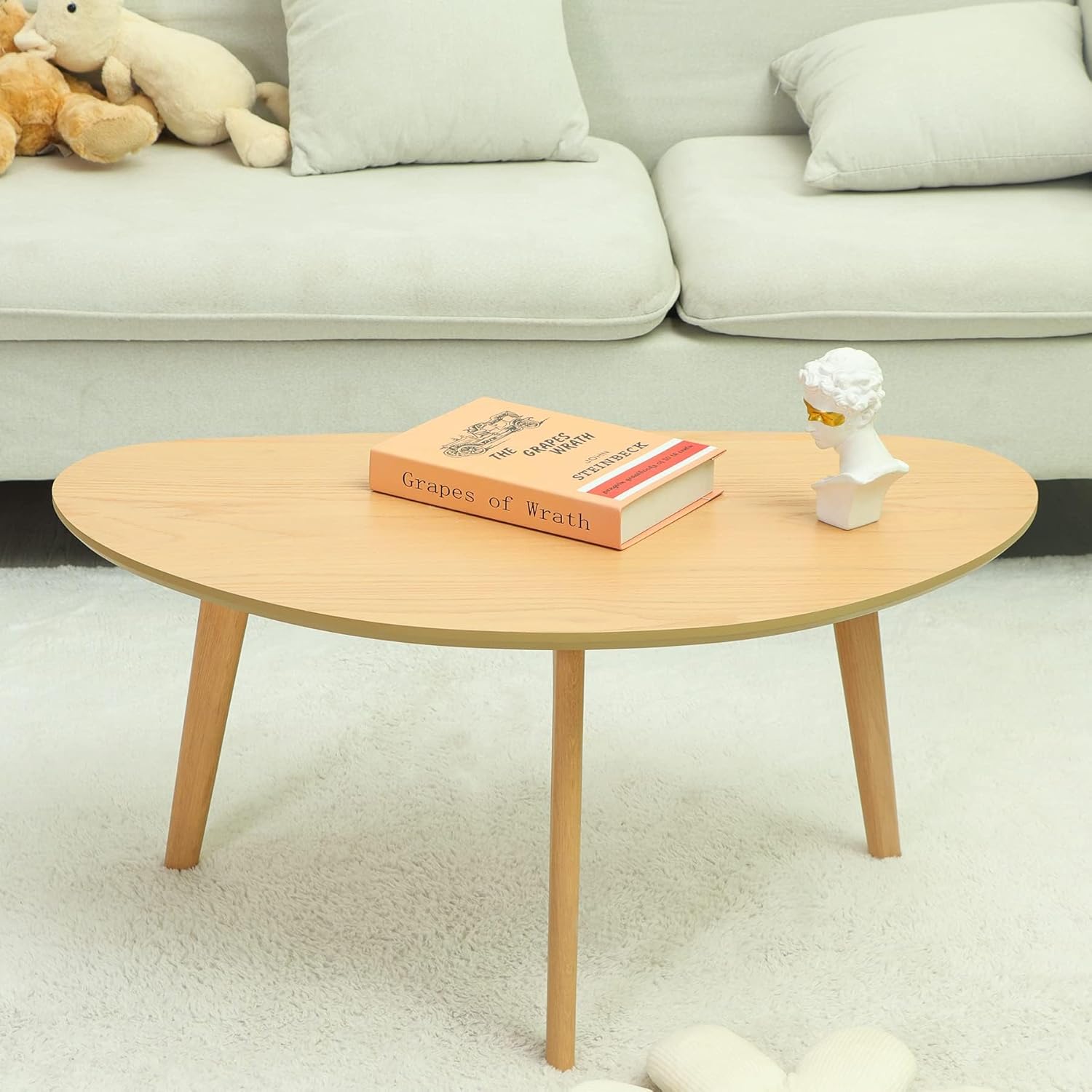 FIRMINANA Small Oval Coffee Table Review