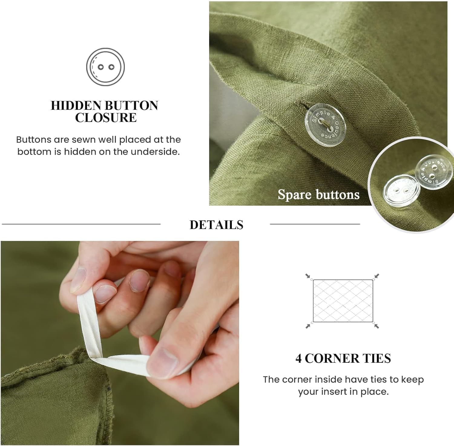 Simple&Opulence Linen Duvet Cover Set Review