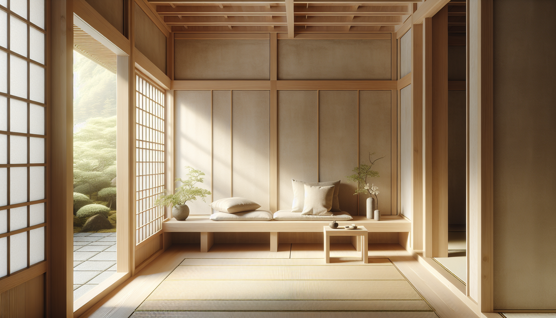 Are Built-In Benches Suitable for Japandi Interiors?