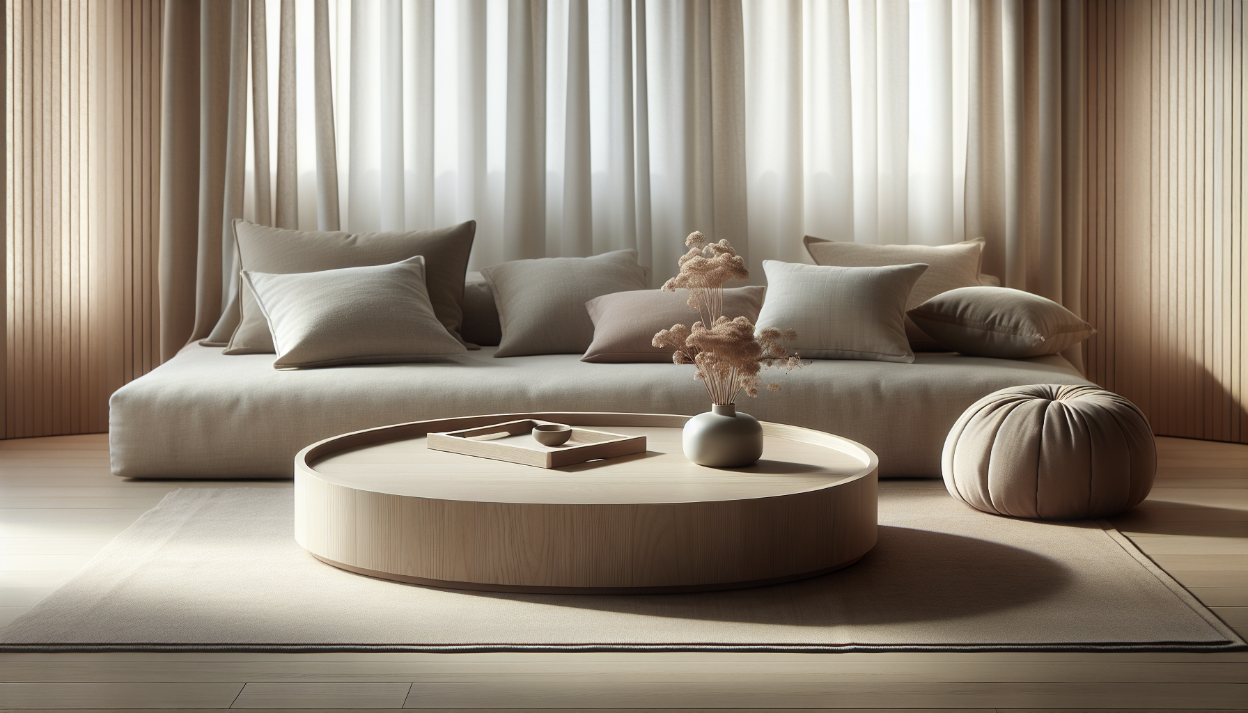 Defining Japandi Spaces with Low-Profile Furniture