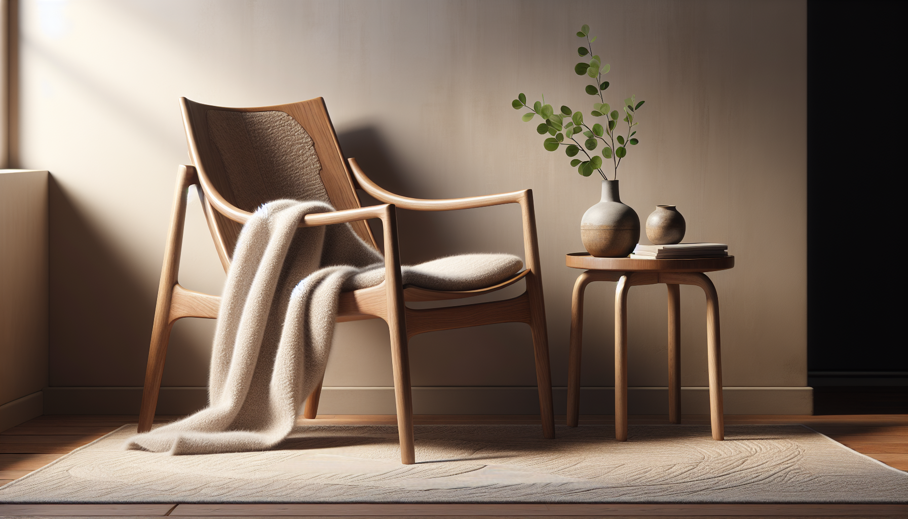 Mixing Soft and Hard Textures in Japandi Spaces