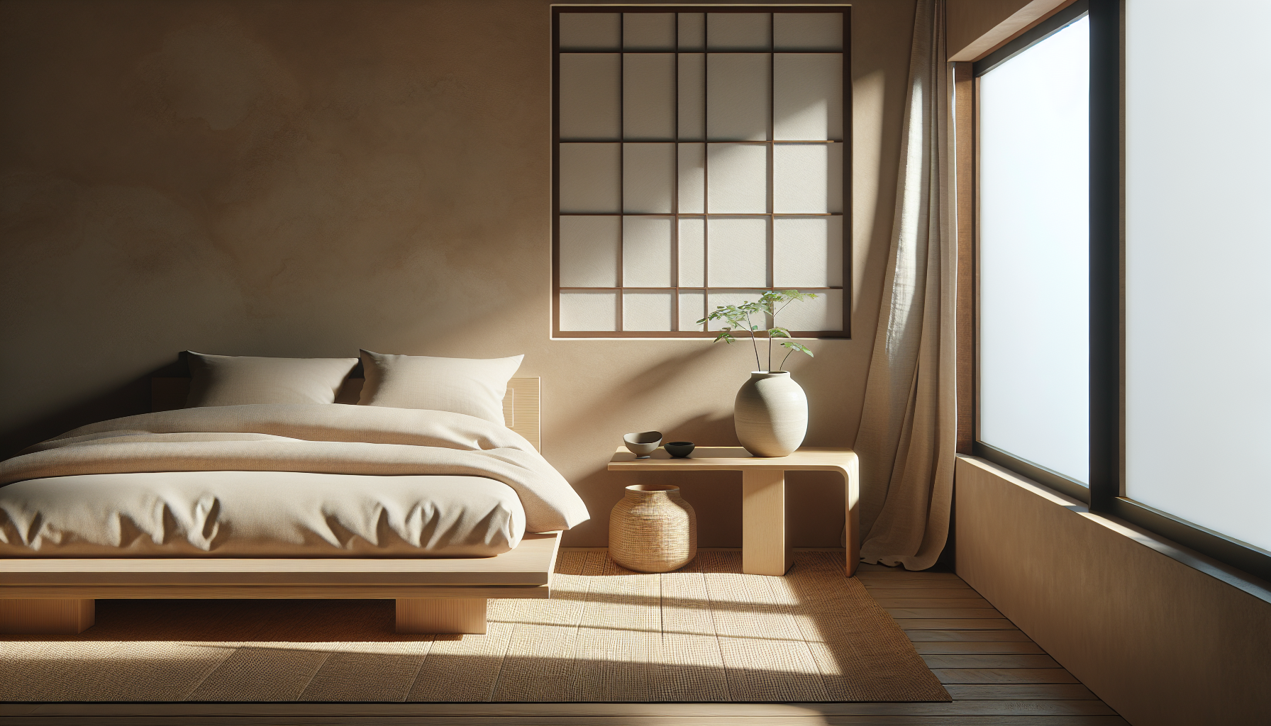 Styling a Japandi Bedroom in Limited Square Footage
