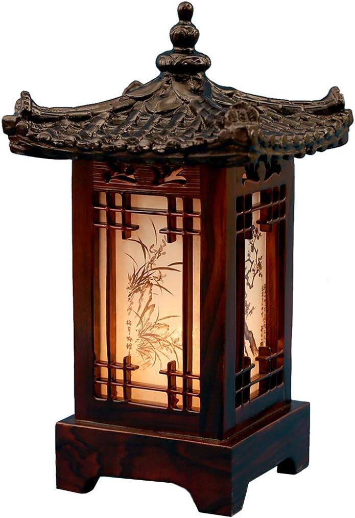 Traditional Korean Wood Lamp (Pagoda Design) review