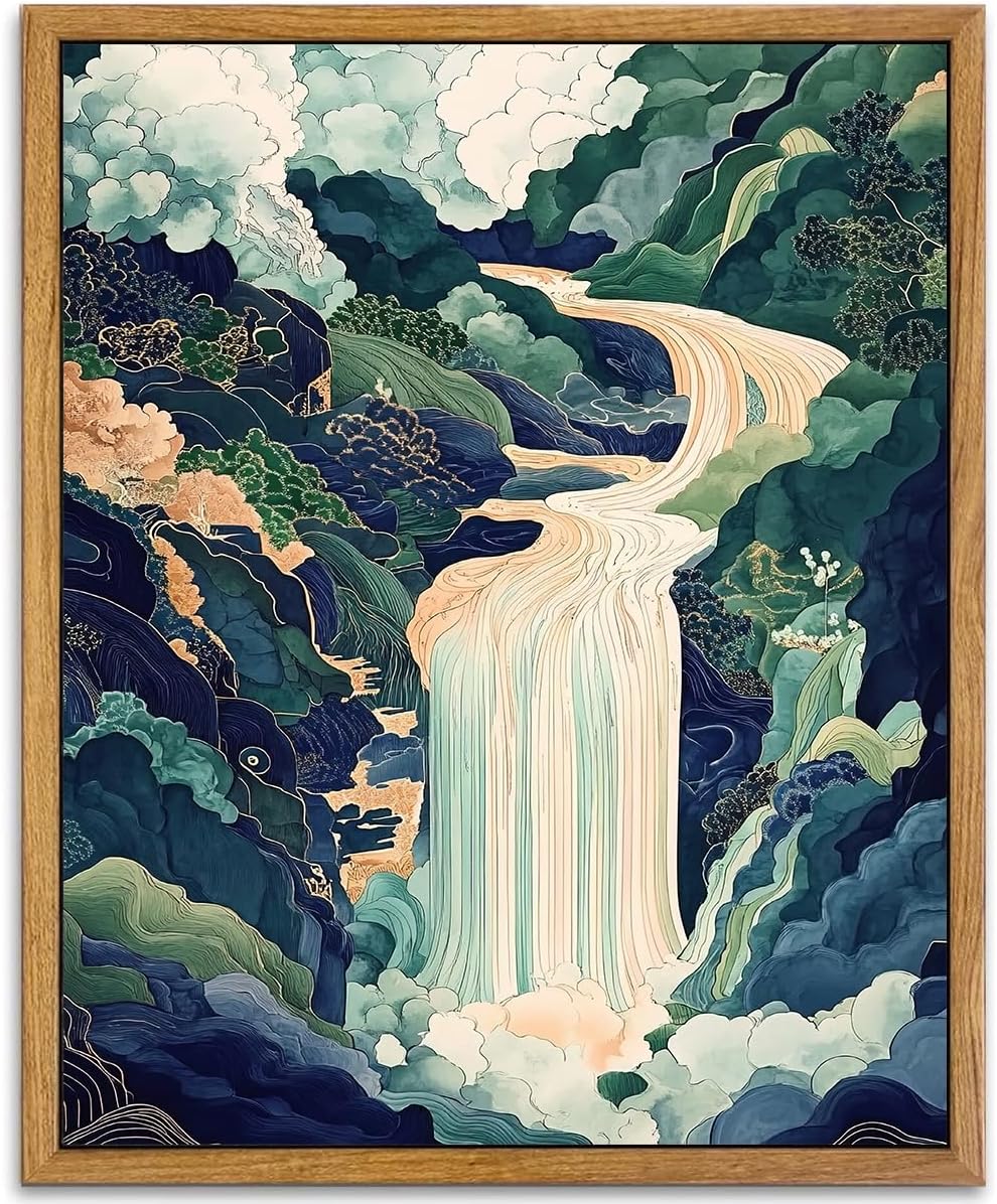 AtterrirArt Framed Landscape Wall Art review