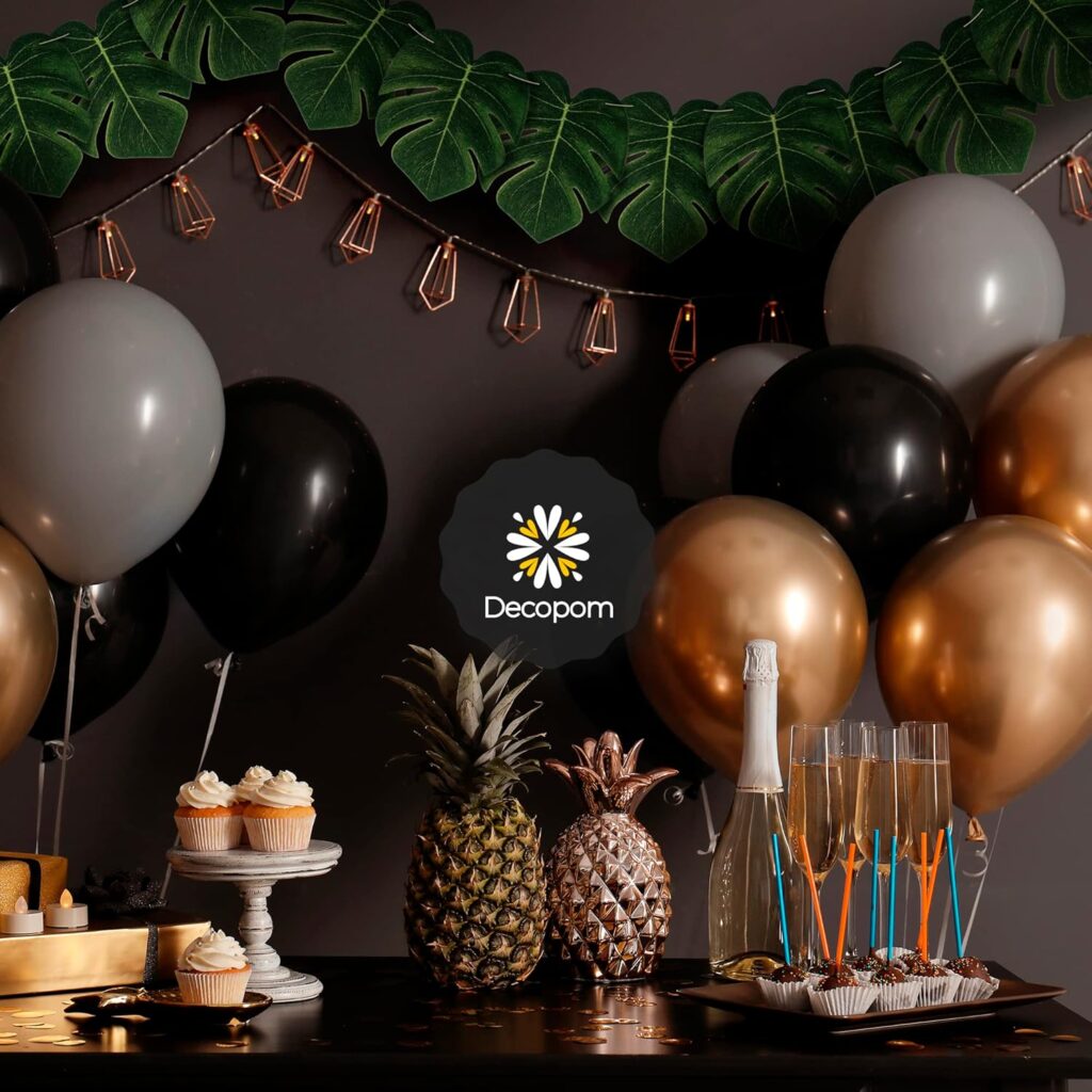 Decopom Palm Leaves Artificial Tropical Monstera-84Pcs 6 Kinds Large Small Green Fake Palm Leaf with Stems for Safari Jungle Hawaiian Luau Party Table Decoration Wedding Birthday Theme Party Decopom Palm Leaves Artificial Tropical Monstera-84Pcs 6 Kinds Large Small Green Fake Palm Leaf with Stems for Safari Jungle Hawaiian Luau Party Table Decoration Wedding Birthday Theme Party