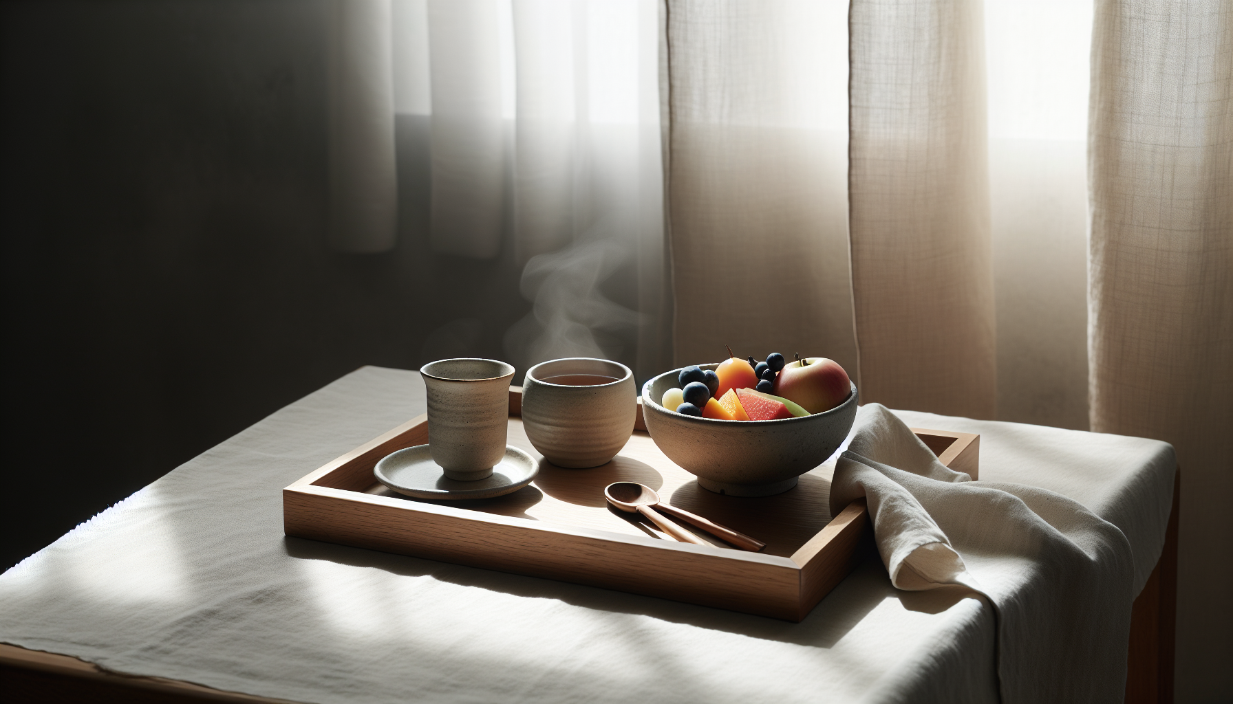 How Japandi Encourages Mindful Mornings