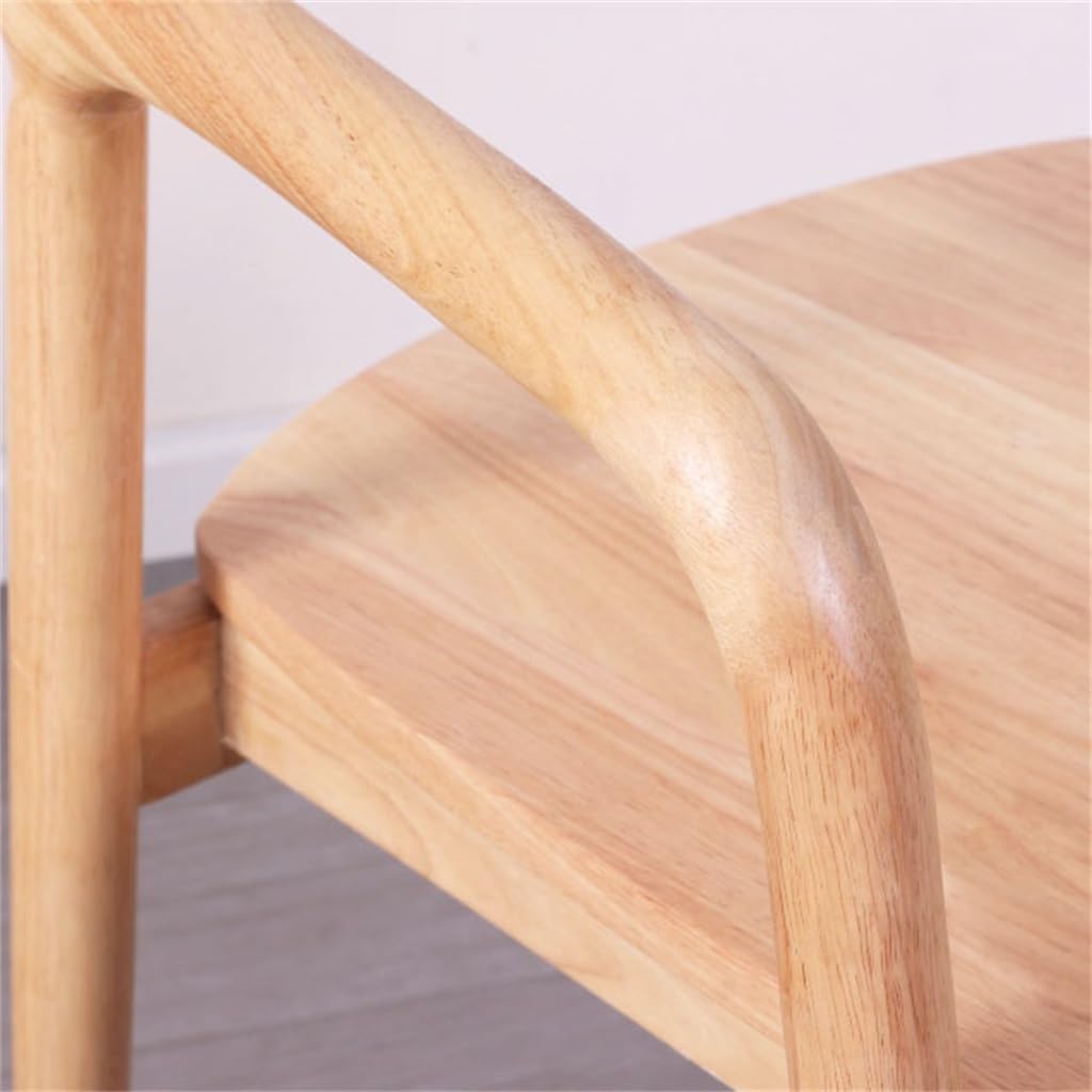 Scandinavian Solid Wood Chair Backrest Armchair Sub Leisure Solid Wood Dining Chair