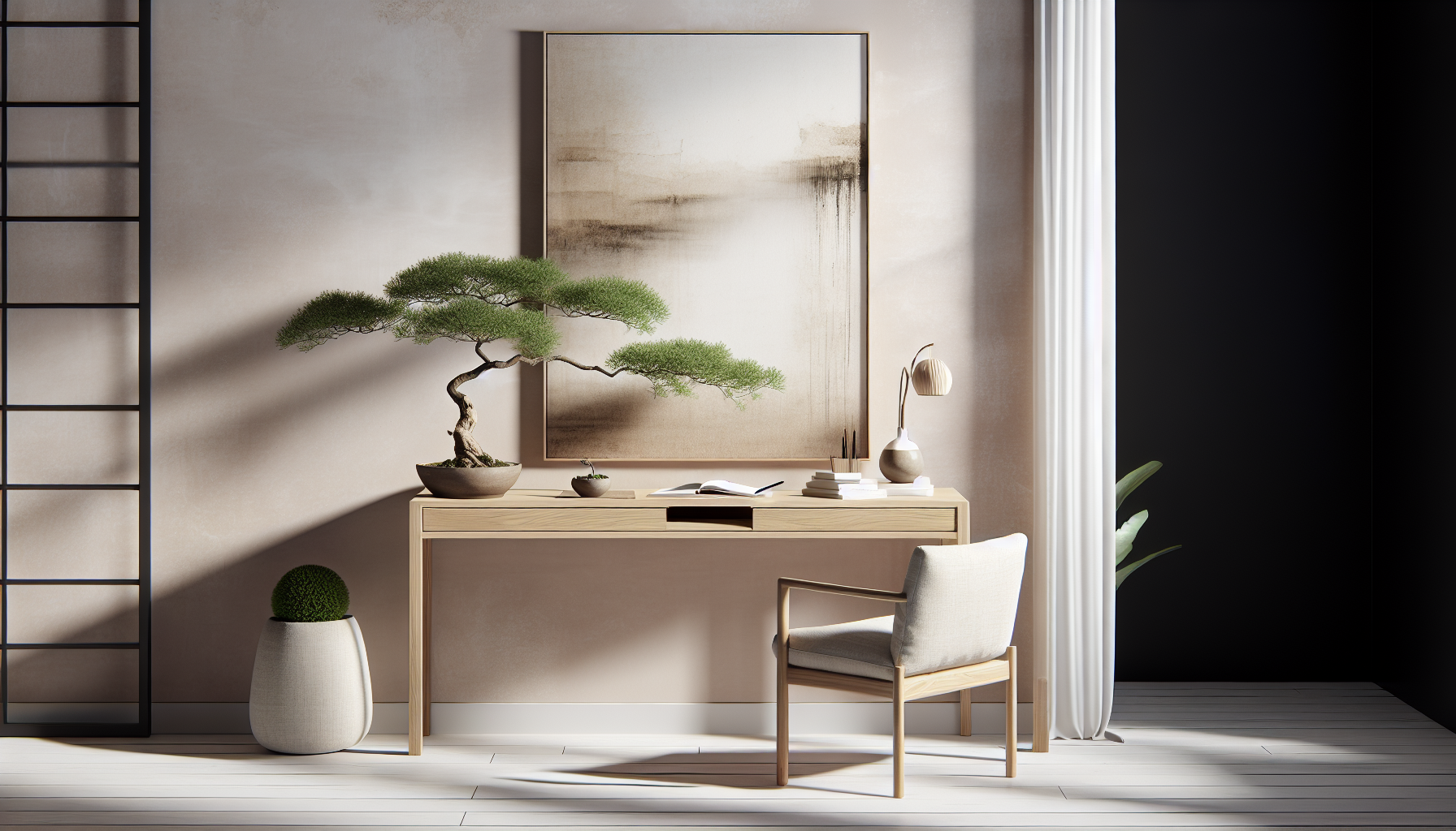 Adding Personality to a Japandi Home Office