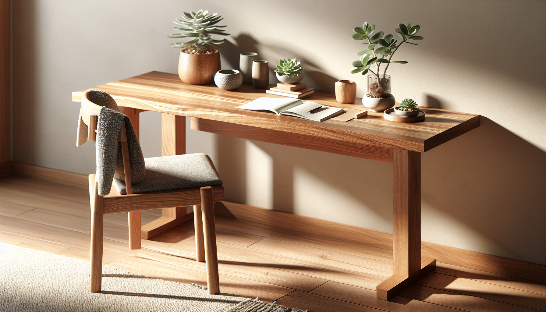 Adding Personality to a Japandi Home Office