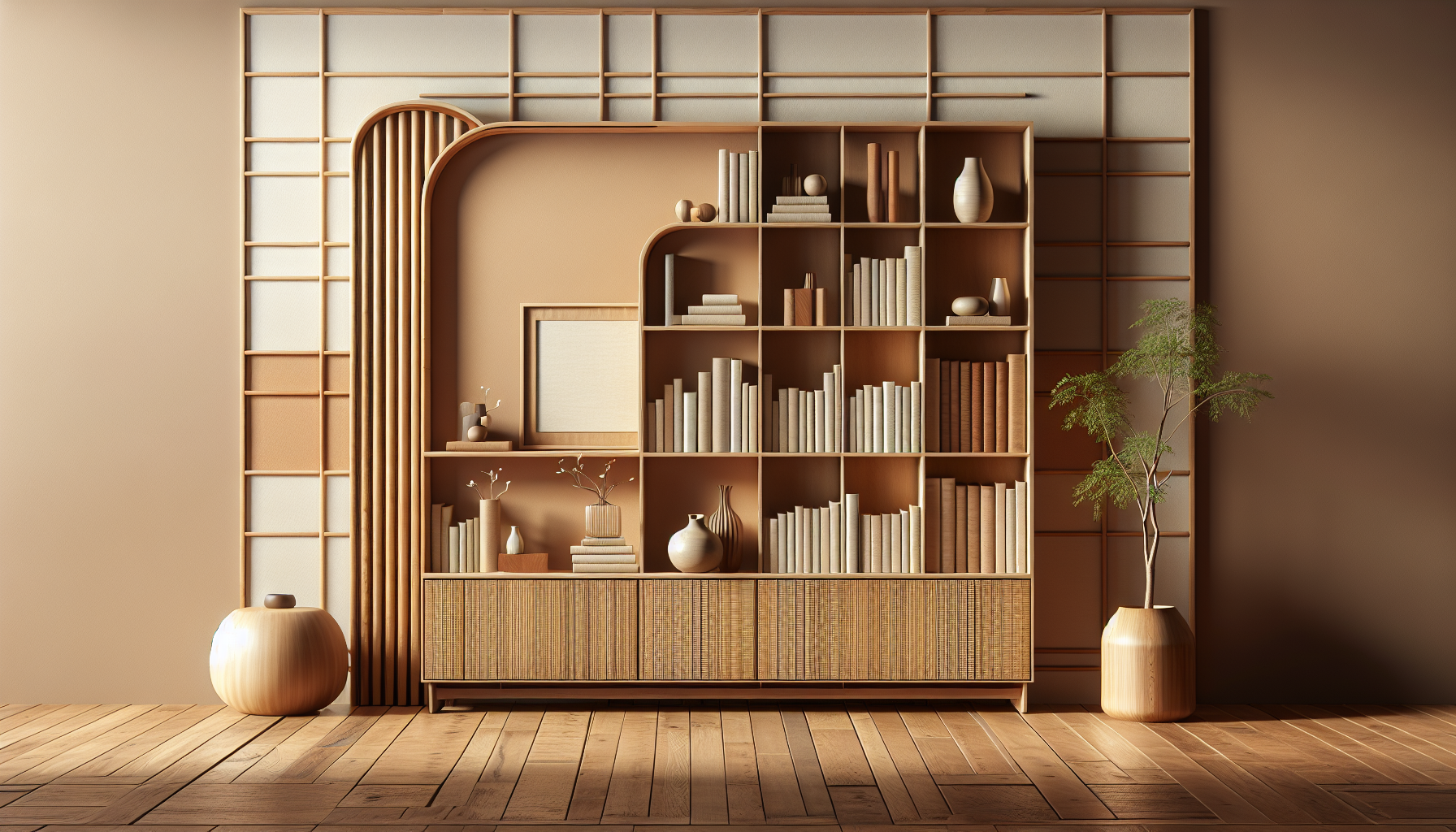 Can Japandi Style Accommodate Book Lovers?
