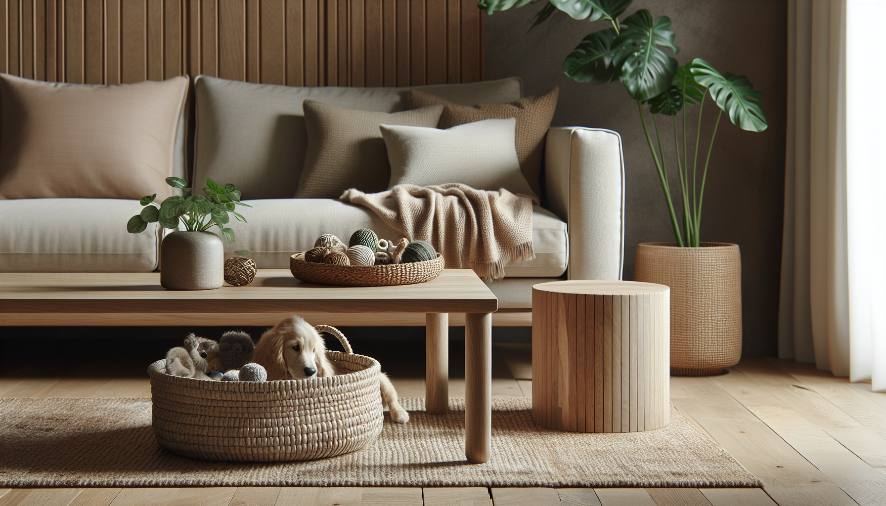 Creating a Chic Japandi Space That is Pet-Friendly and Stylish