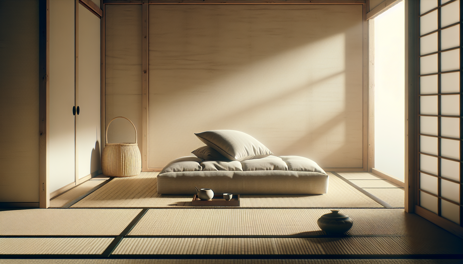 Futons for Japandi Bedrooms: Balancing Comfort and Minimalism