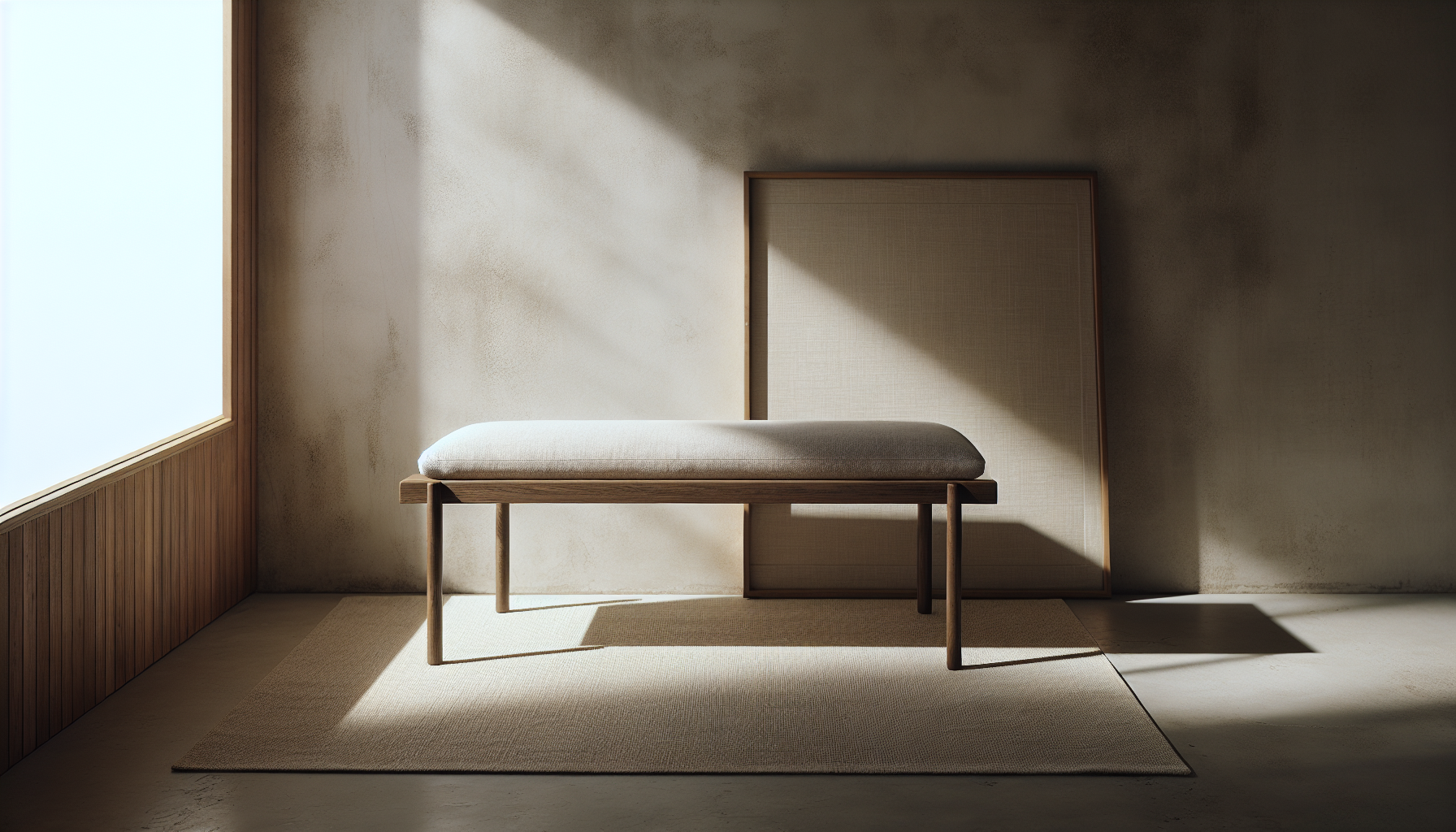 Japandi approach to furniture scale in small spaces