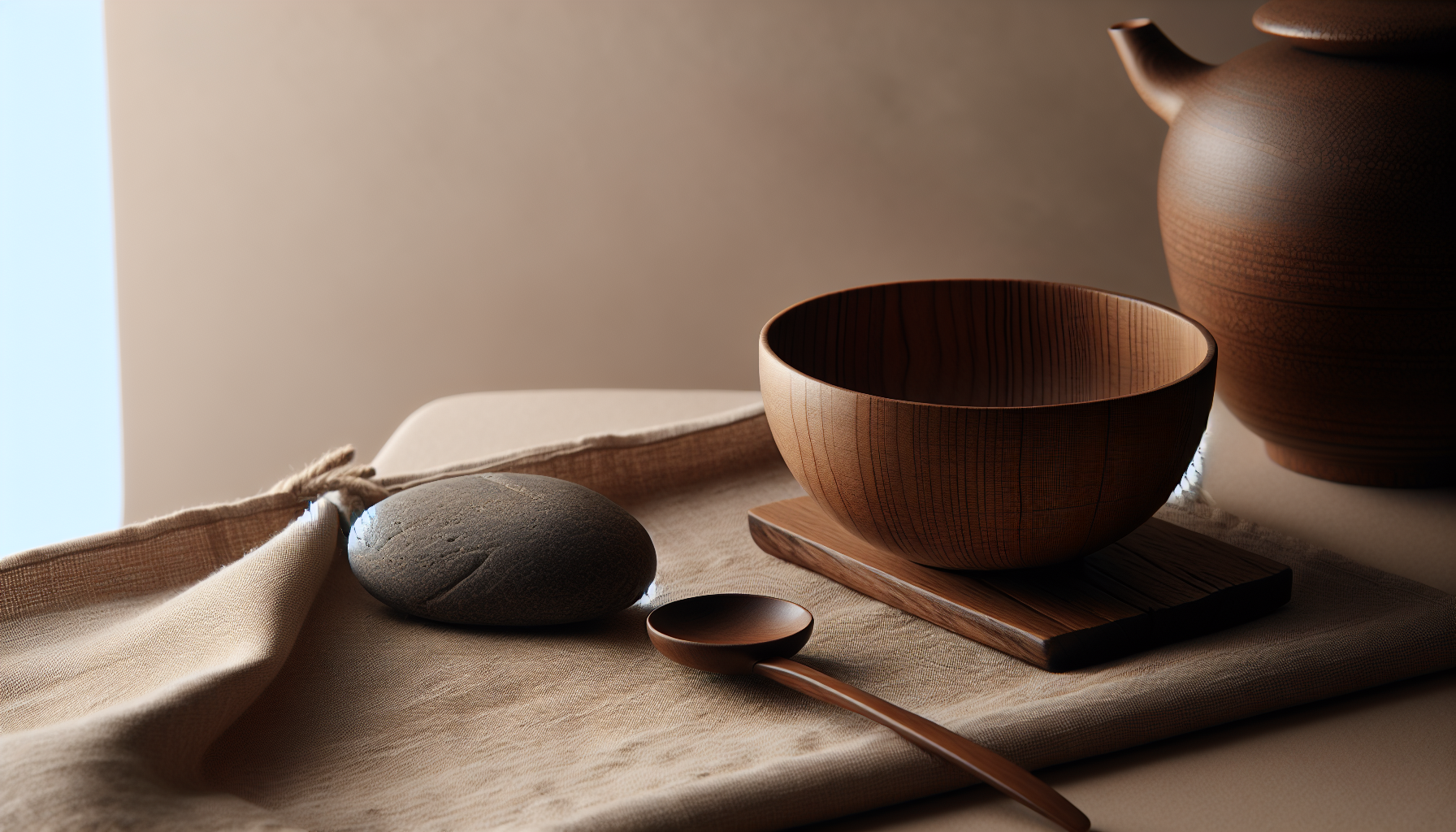 Why Japandi is often linked to mindfulness through craftsmanship and natural elements